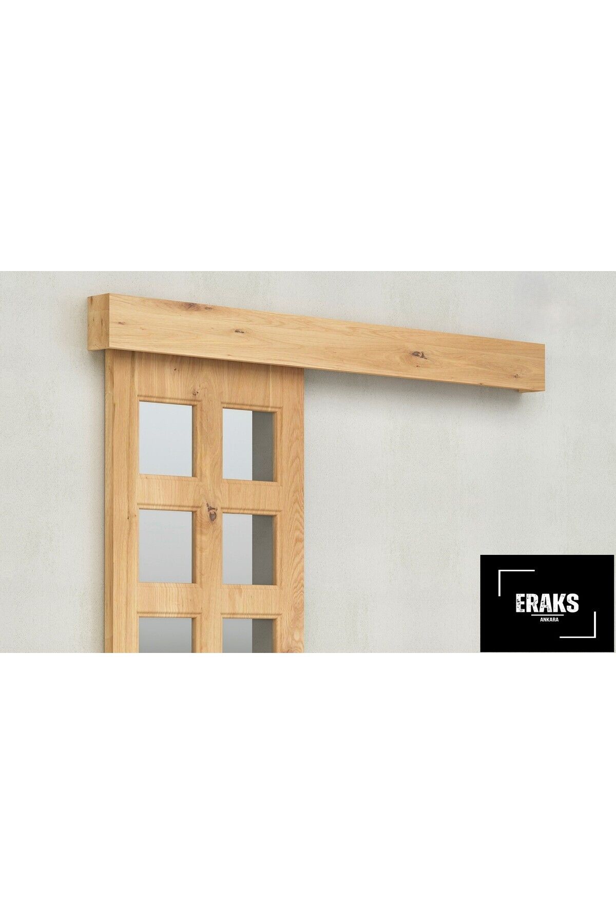 Raymek-Sliding Door Mechanism Sliding Door (3 Mt Rail Included) The Door Itself Is Not Included. 3
