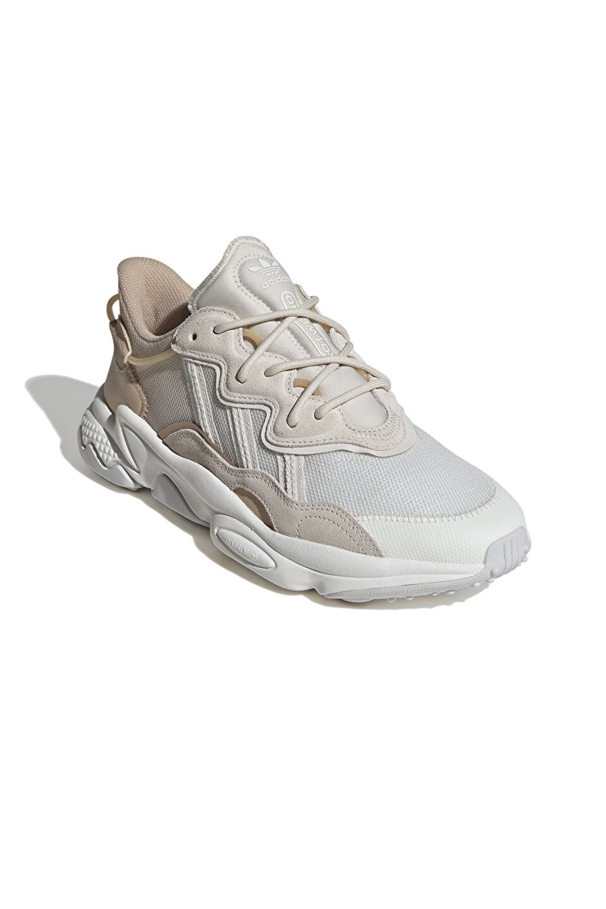 اسنیکر کرمی زنانه کفش روزانه Ozweego id0671 کرم adidas