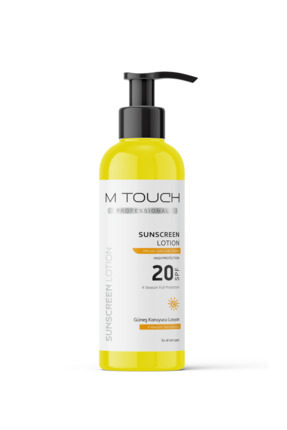 mtouch M TOUCH - 20 SPF GÜNEŞ KORUYUCU LOSYON - 200 ML - SUNSCREEN LOTION