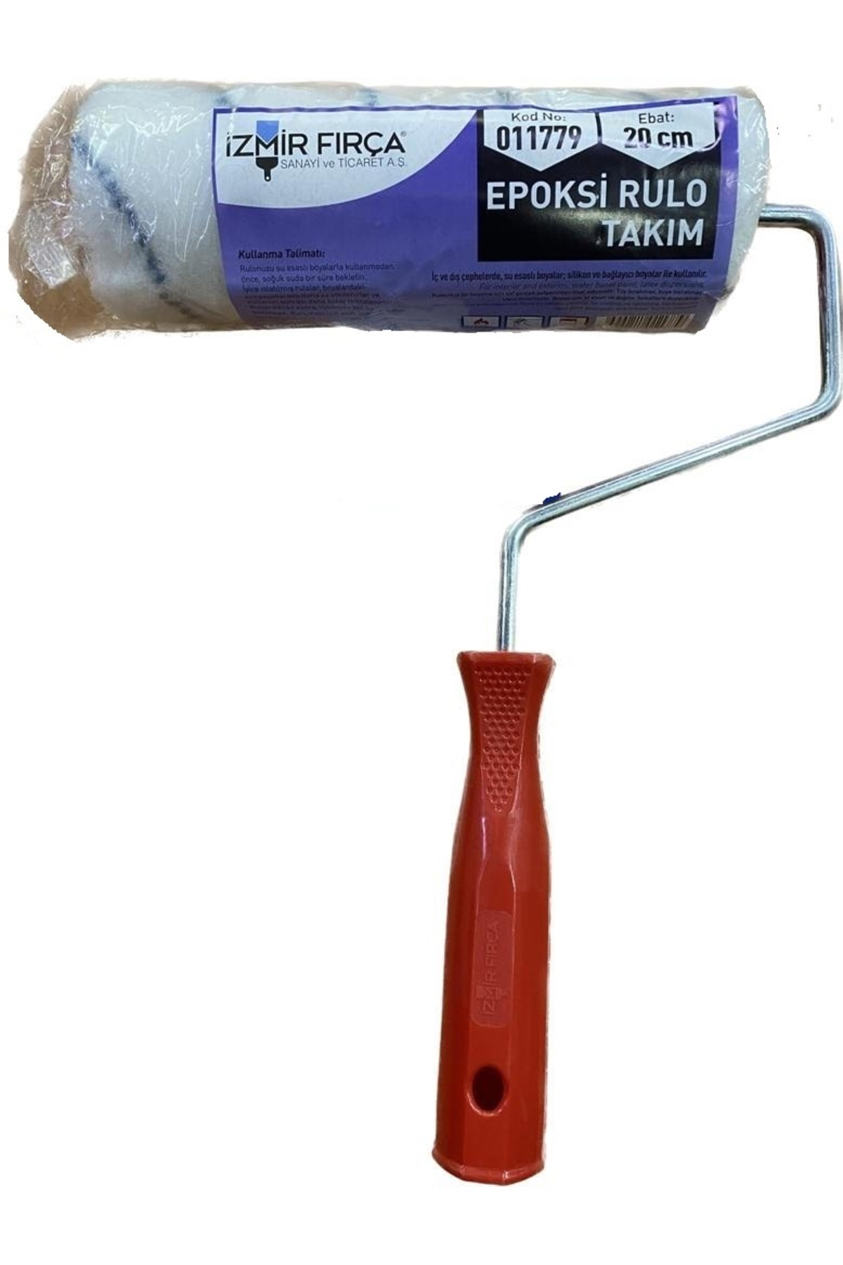 İzmir Fırça Epoksi Rulo 20 cm İsonem Ms82 ve Thermal Paint İçin