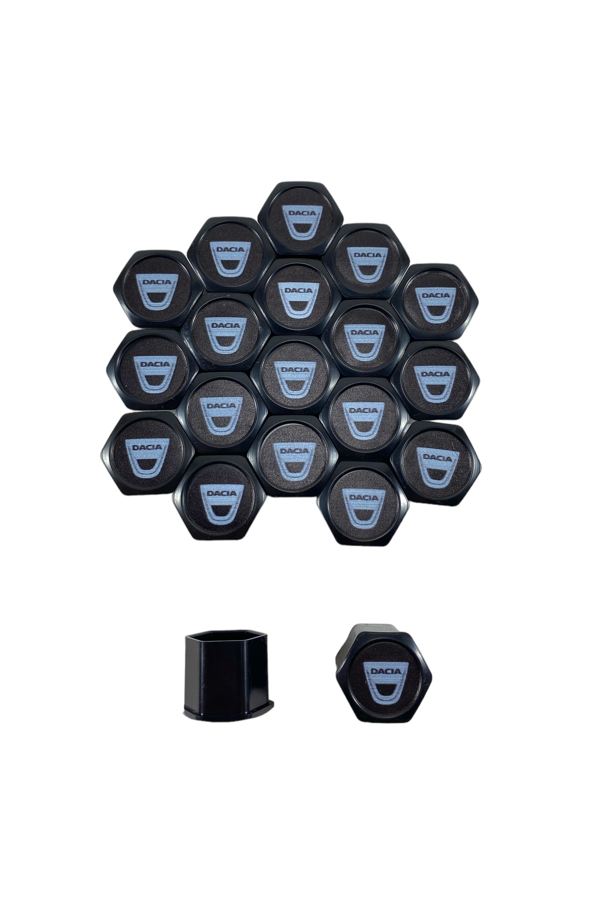 Cartex DACİA  17'MM 20 Lİ TAKIM SET OTO ÇELİK JANT BIJON KAPAĞI FIAT