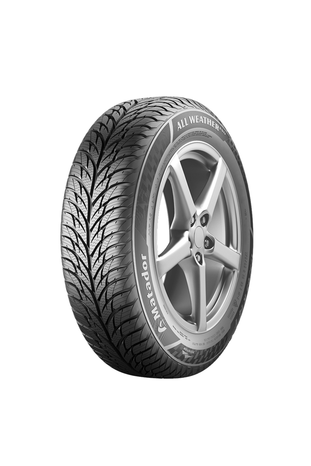 Matador MP62 All Weather EVO 155/65R14 75T – Pneumatico 4 Stazioni M+S 3PMSF