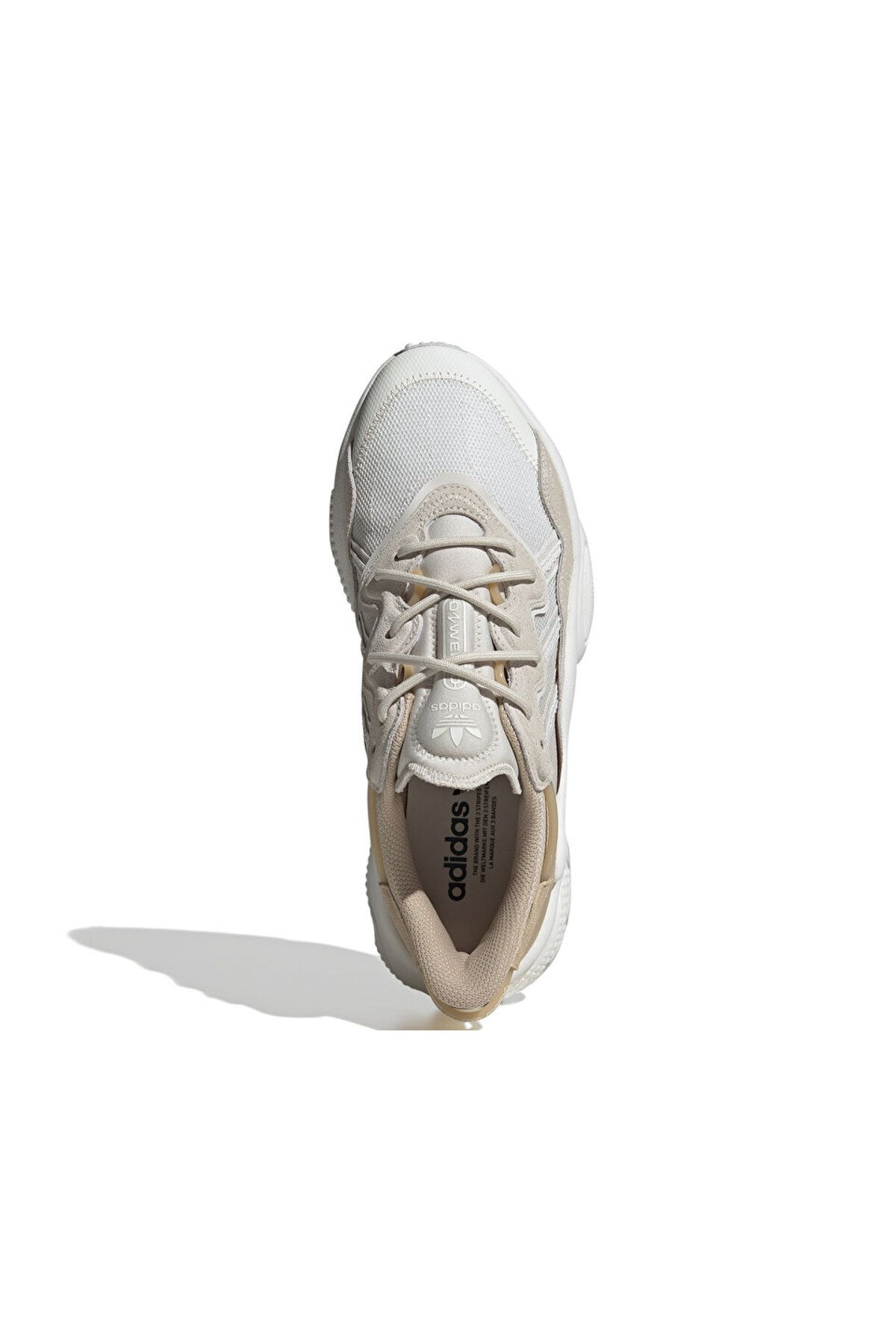 اسنیکر کرمی زنانه کفش روزانه Ozweego id0671 کرم adidas