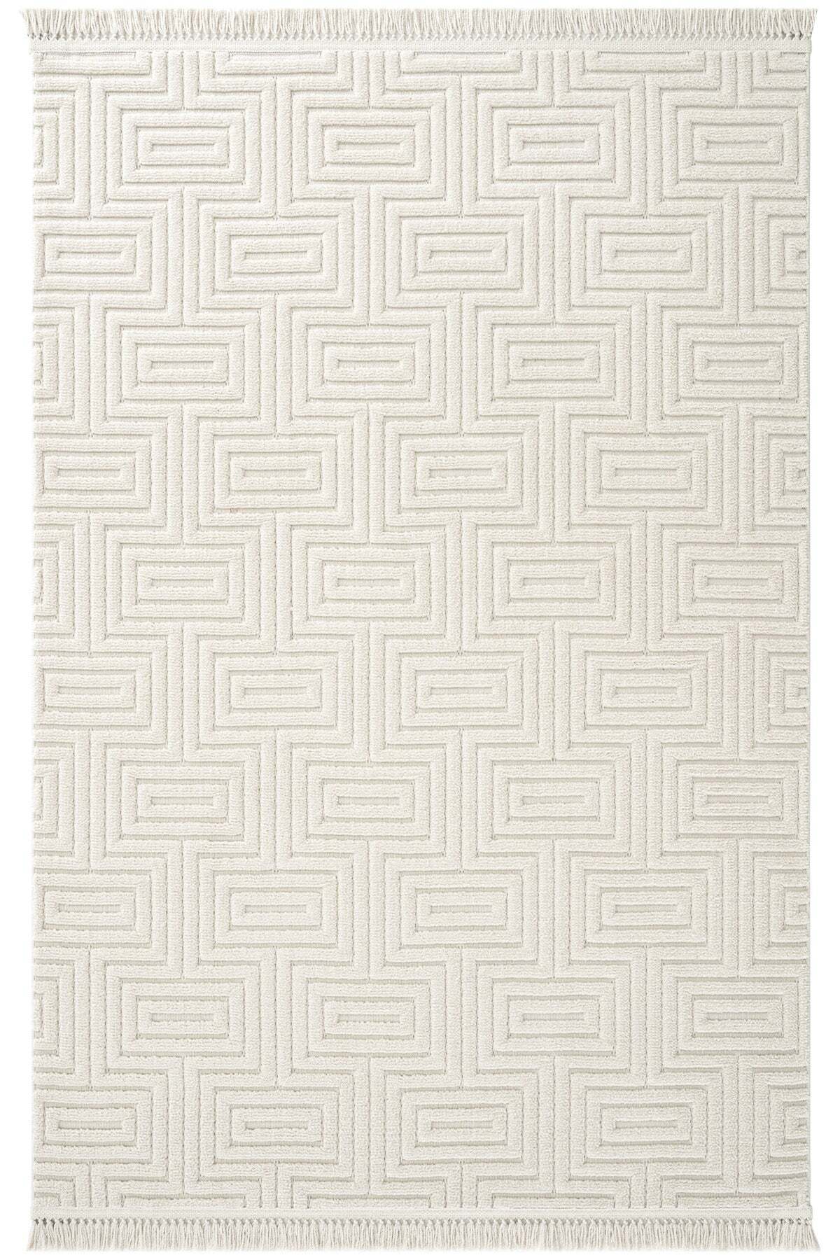 PATTERN PALETTE RUBY 1550 BEIGE Decorative Anti-allergic Woven Carpet