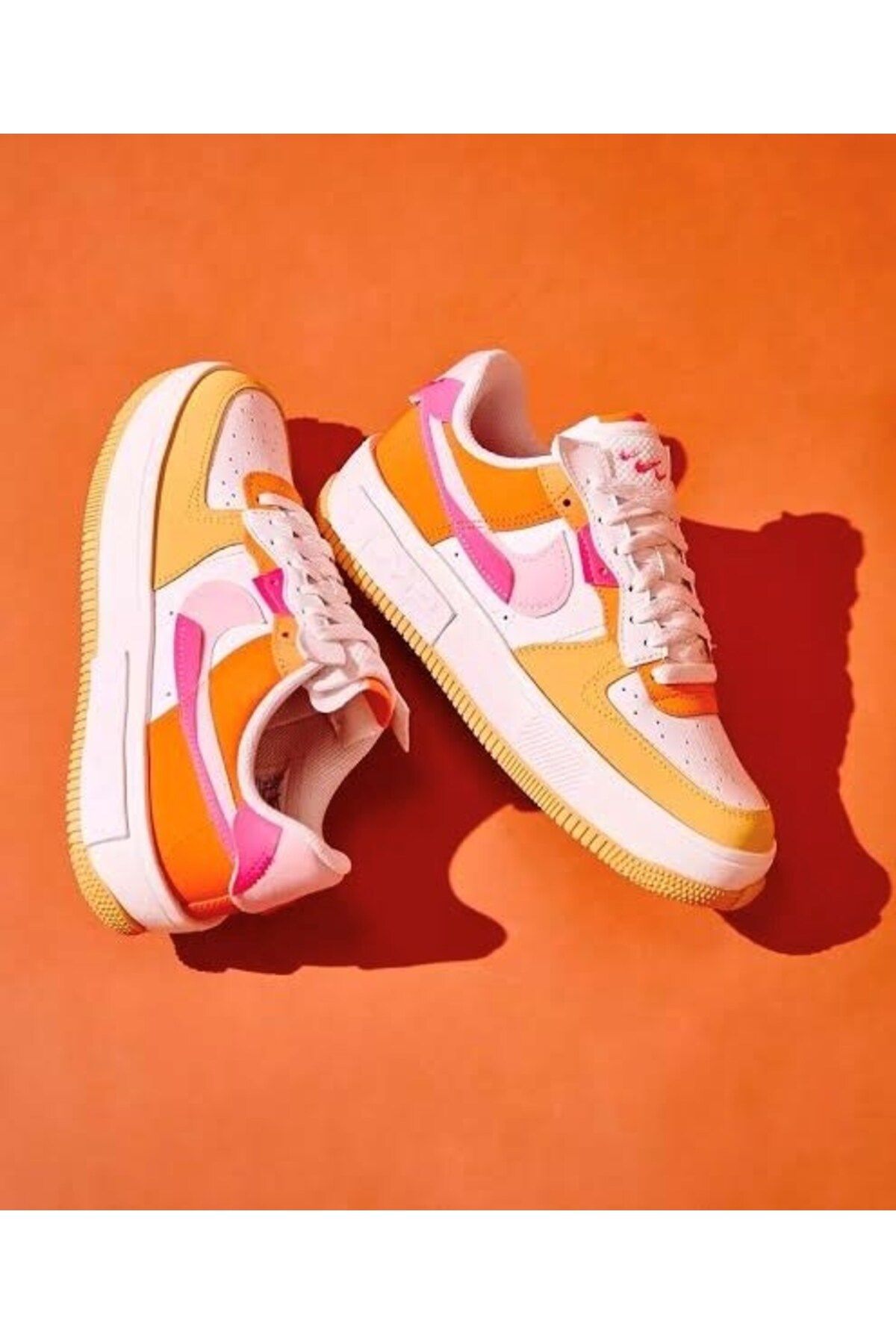 اسنیکر زرد مردانه و زنانه کفش ورزشی اورجینال Nike
