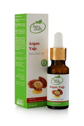 SAKLI DOĞA Premium %100 Saf Argan Yağı Doğal Katkısız 20 Ml- Seyreltilmemiş