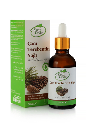 SAKLI DOĞA Premium %100 Saf Ve Doğal Çam Terebentin Yağı Katkısız 50 Ml