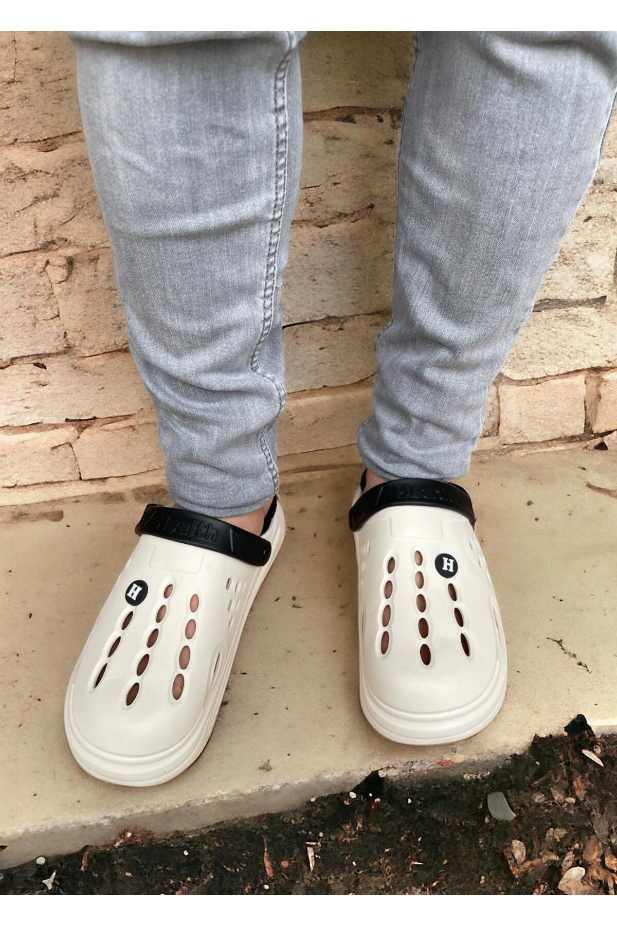 Hızlı Al-Sabo Model Anatomical Sole Hospital Doctor Nurse Cook Home and Street Slippers Cross Slippers 3