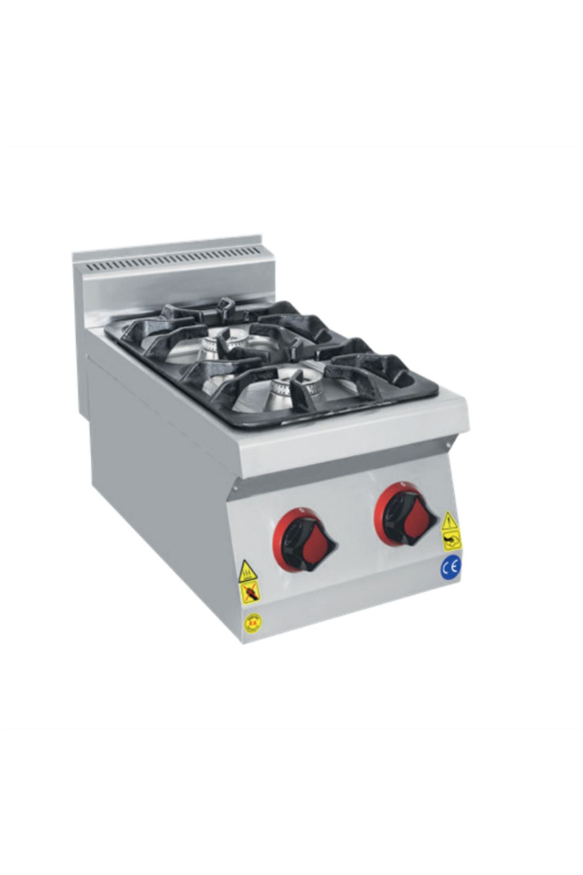 Csa İnox Csa Inox Karacasan Endüstriyel 700 Seri Set Üstü Iki Gözlü Lpg