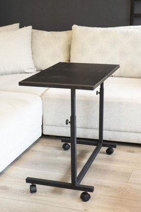 Yükseklik Ayarlanabilen Laptop Çalışma Masası Siyah HM0045