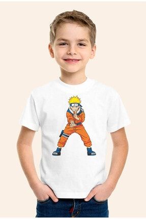 Anime Naruto 03 Baskılı Erkek Çocuk T-shirt ECM00061