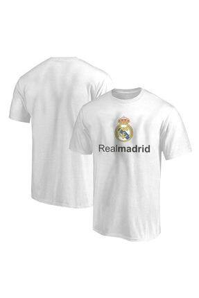 Erkek Beyaz Real Madrid Euroleague T-shirt ENT3-TSH484realmadrid