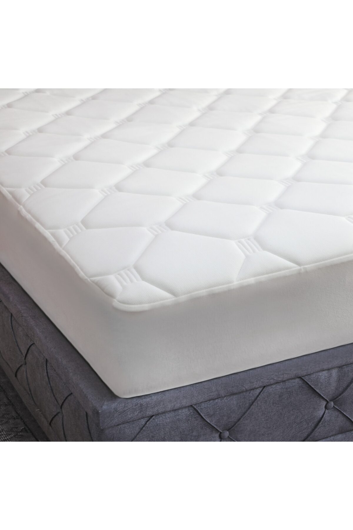 kozzy home sunger dolgulu fitted kapitoneli tek kisilik uyku pedi 100x200cm fiyati yorumlari trendyol