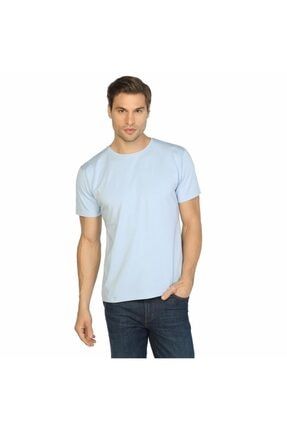 - Mavi Bisiklet Yaka Likralı Erkek Tişört T-shirt B118-000m