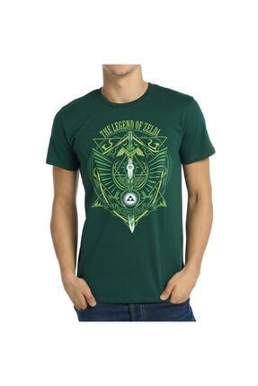 - Legend Of Zelda Yeşil Erkek T-shirt Tişört B111-186y
