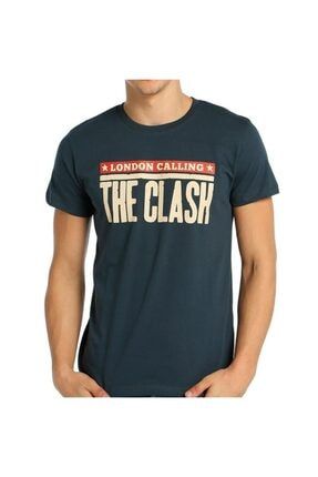 - The Clash Füme Erkek T-shirt Tişört B111-208f