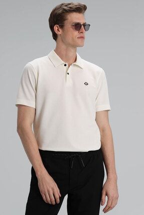 Wang Spor Polo T- Shirt Kırık Beyaz 111040086