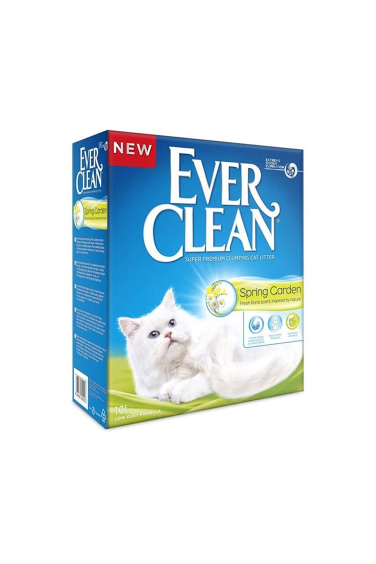 Ever Clean Kedi Kedi Kumu | Spring Garden Çiçek Kokulu 10 lt