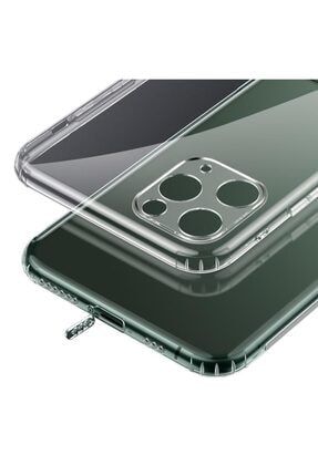 Iphone 11 Pro Max Kılıf Şeffaf Kamera Üzerini Tam Kapatan Tıpalı CT-KLF-309