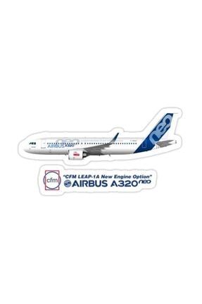 Airbus A320 Neo F-wnew Nin Resmi Sticker Araba Oto Arma Duvar Sticker Ev Dekoratif Çıkartma 15 Cm X68P9004