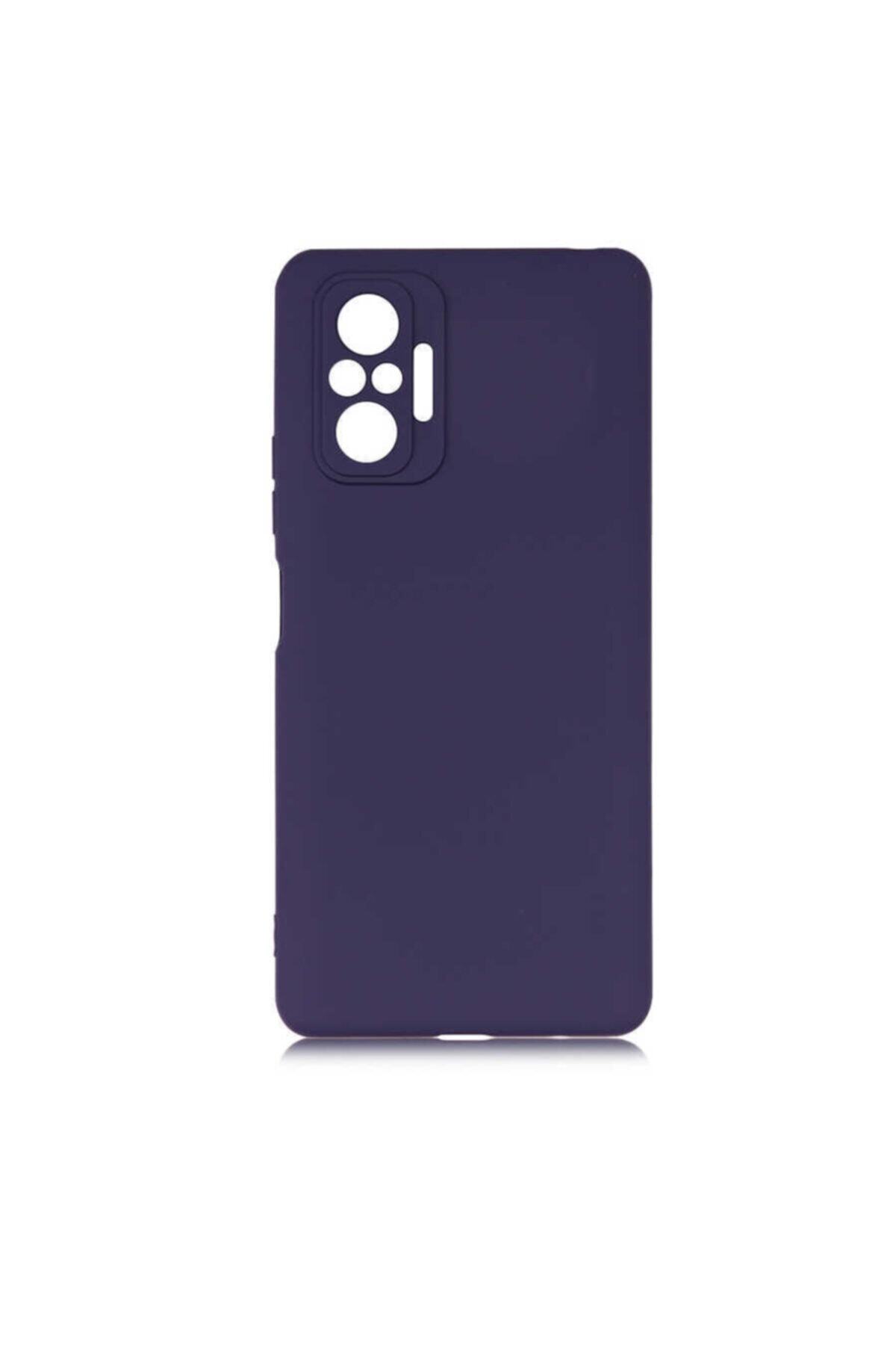 Xiaomi Redmi Note 10 Pro Compatible Premier Flexible Soft Silicone Case Navy Blue