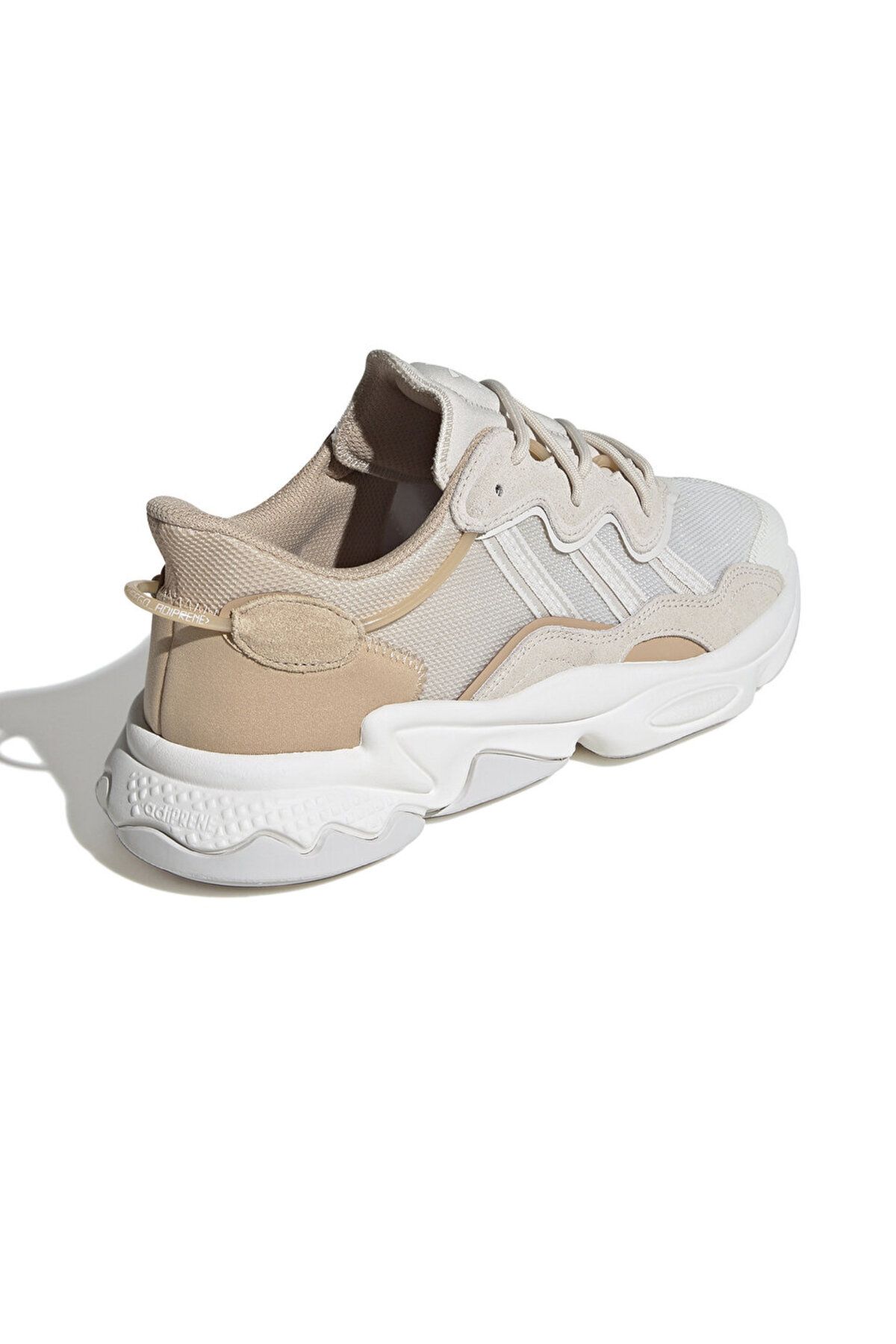 اسنیکر کرمی زنانه کفش روزانه Ozweego id0671 کرم adidas