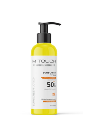 mtouch M TOUCH - 50 + SPF GÜNEŞ KORUYUCU LOSYON - 200 ML - SUNSCREEN LOTION