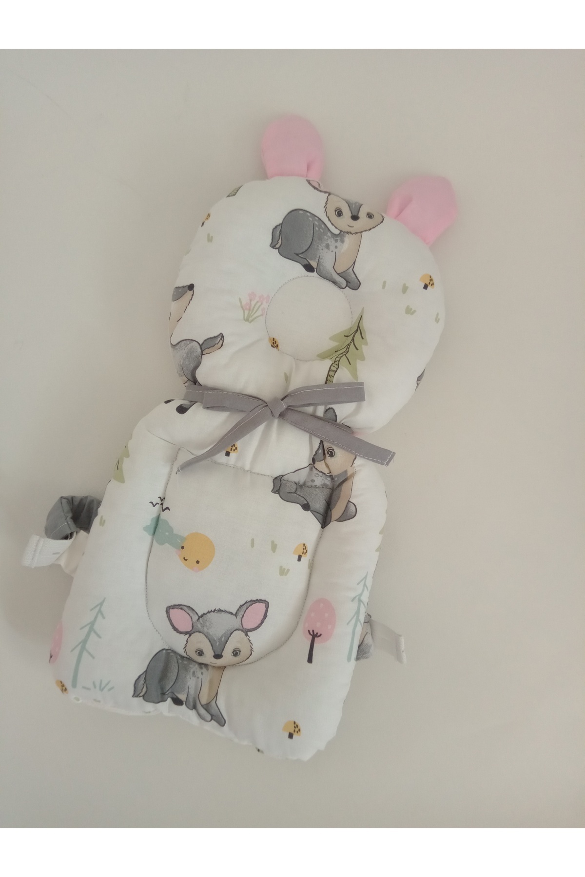 100% cotton Baby Head and Neck Protection Pillow