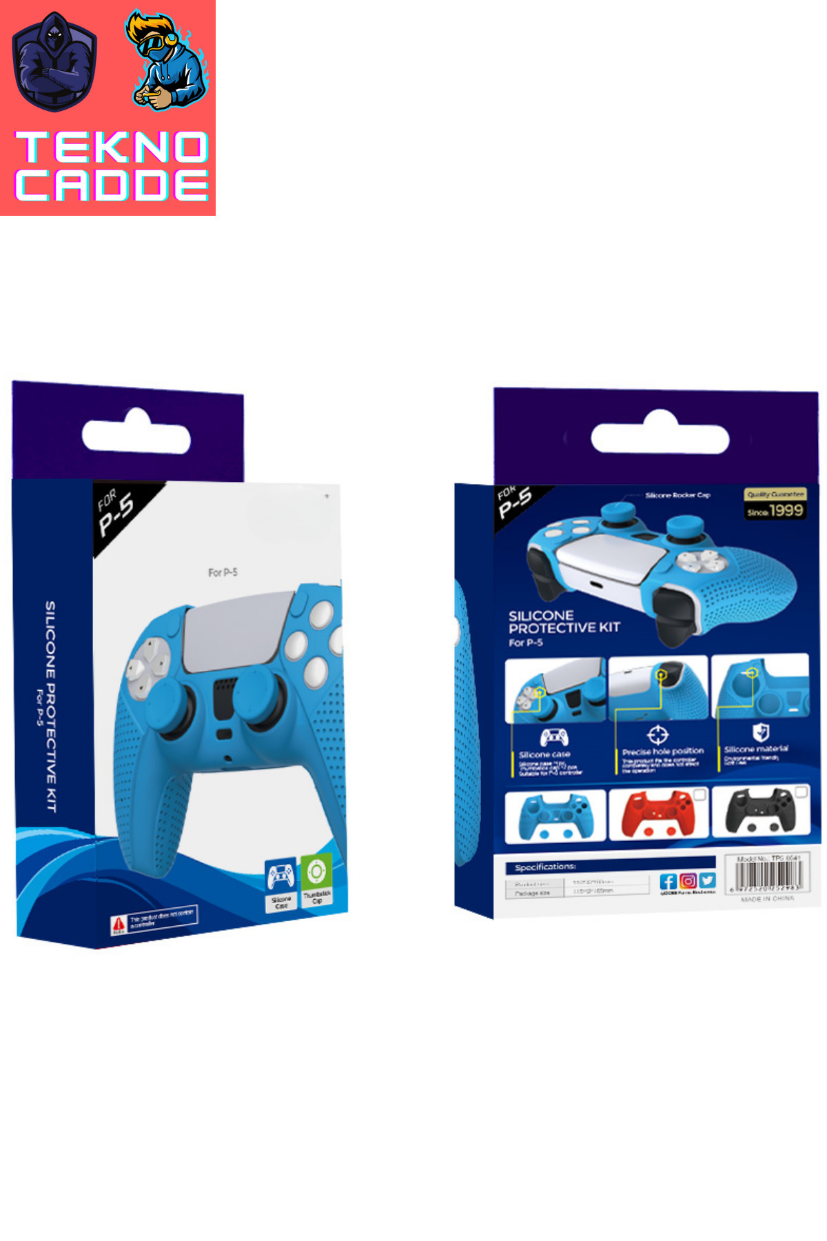 PS5 DUALSENSE ANALOG KORUYUCU BAŞLIK & JOYSTİCK KORUYUCU KILIF 5