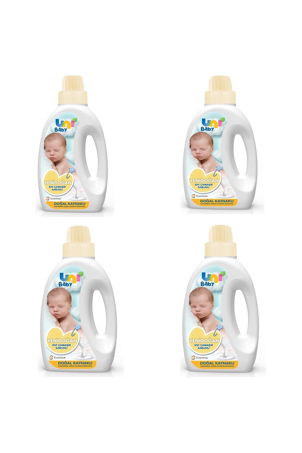 Uni Baby Çamaşır Sabunu Yenidoğan 1500 ml 4 Adet