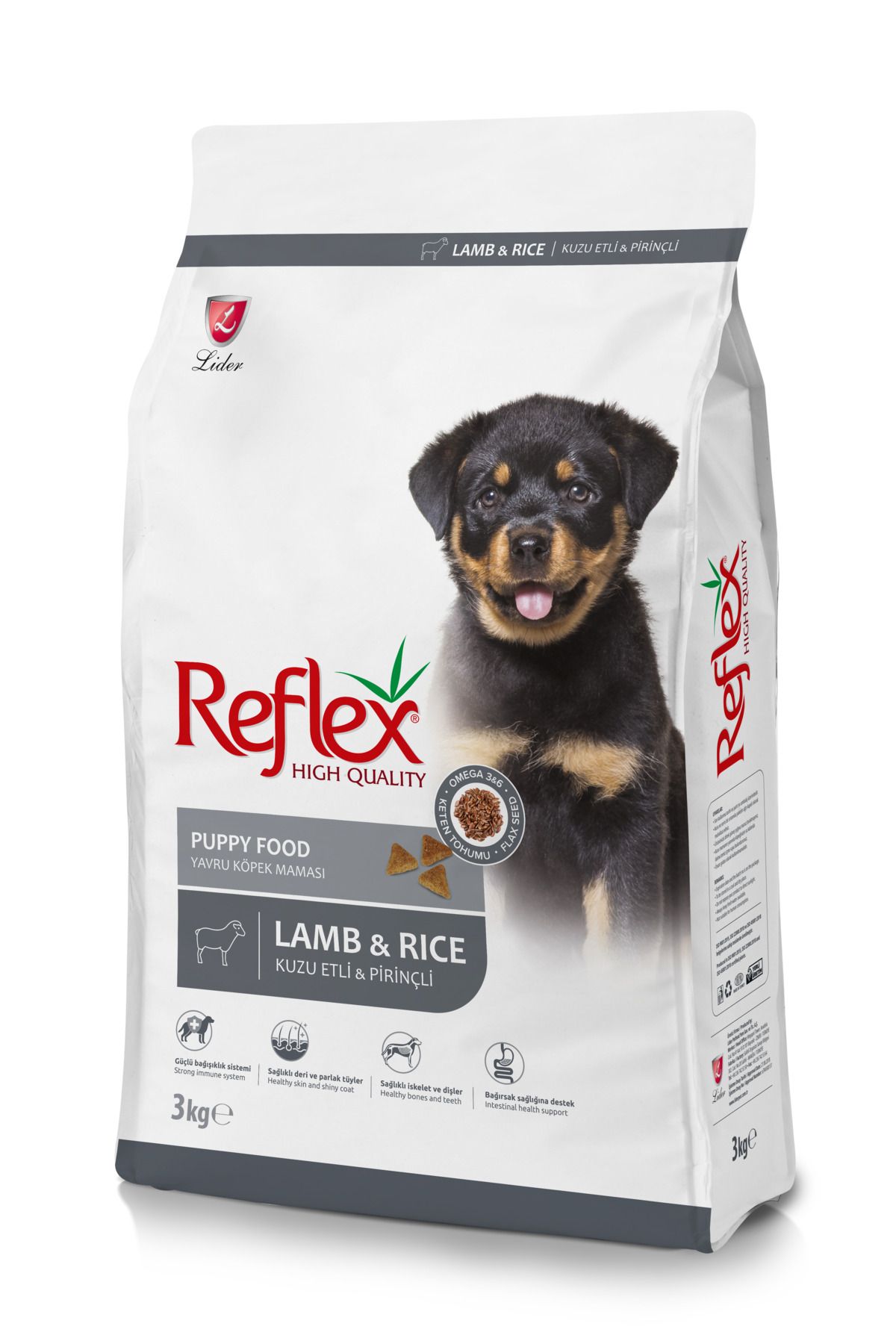 Корм для щенков Reflex Lamb 3 кг #Rkyk3