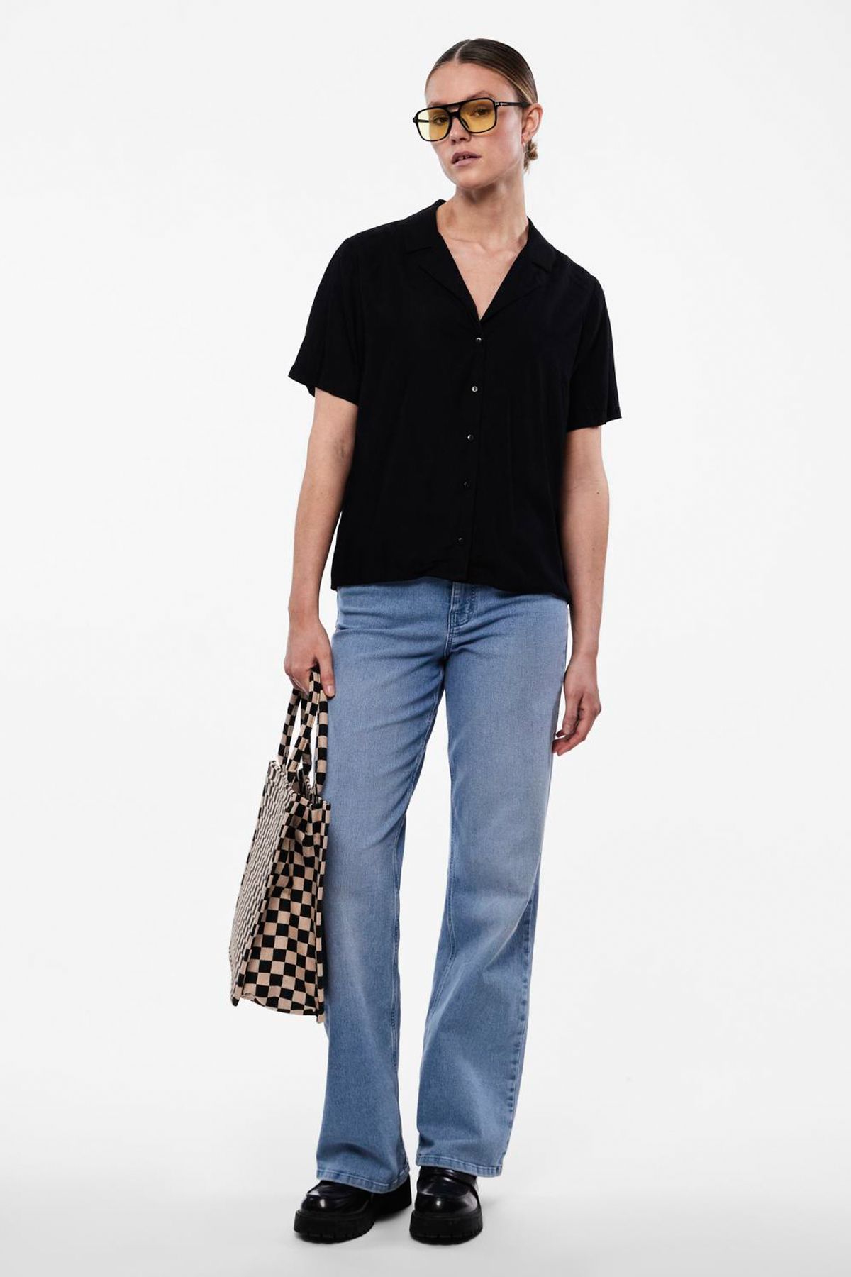 PIECES-PCTALA SS SHIRT NOOS BC 5