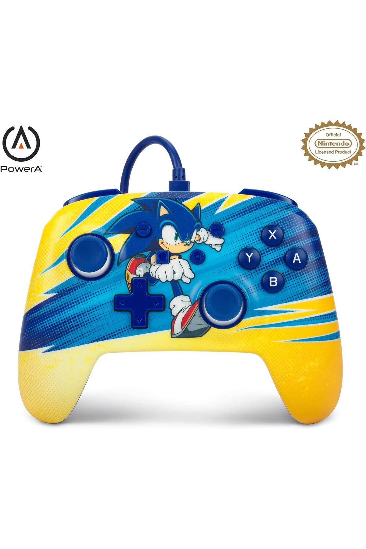 Powera Enhanced Kablolu Joystick Nintendo Switch - Sonic Boost
