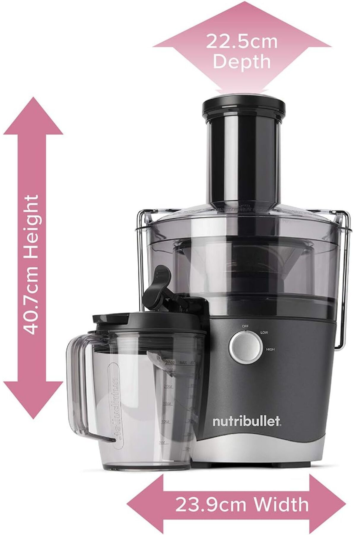 Nutribullet-800W Centrifugal Juicer: Quick, Efficient and Easy Operation 6
