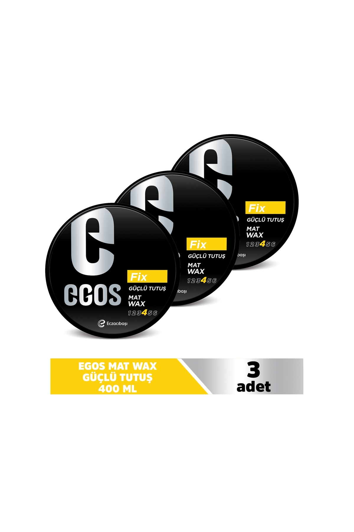 Egos Mat Wax Güçlü 100 ml 3'lü