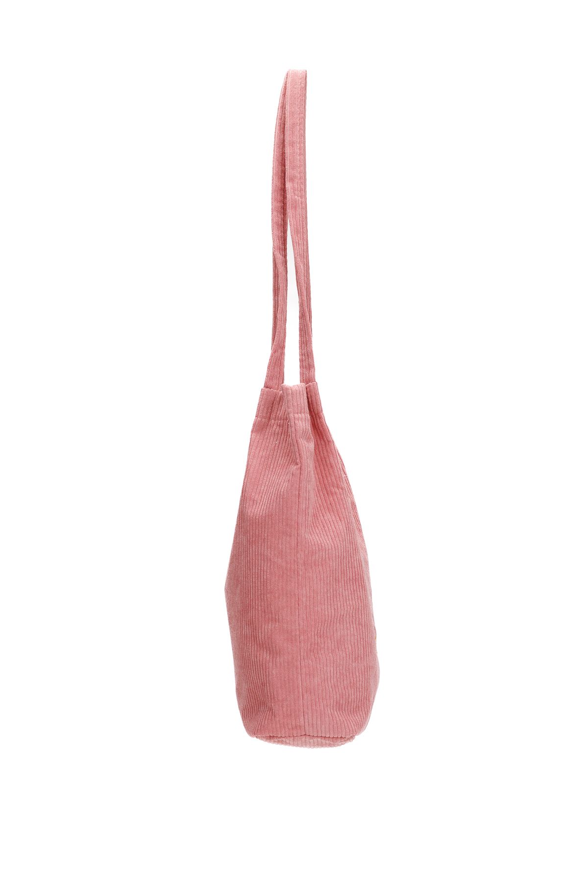 Ecrou-Geantă de umăr din catifea ursuleț roz 29 x 34 cm 7