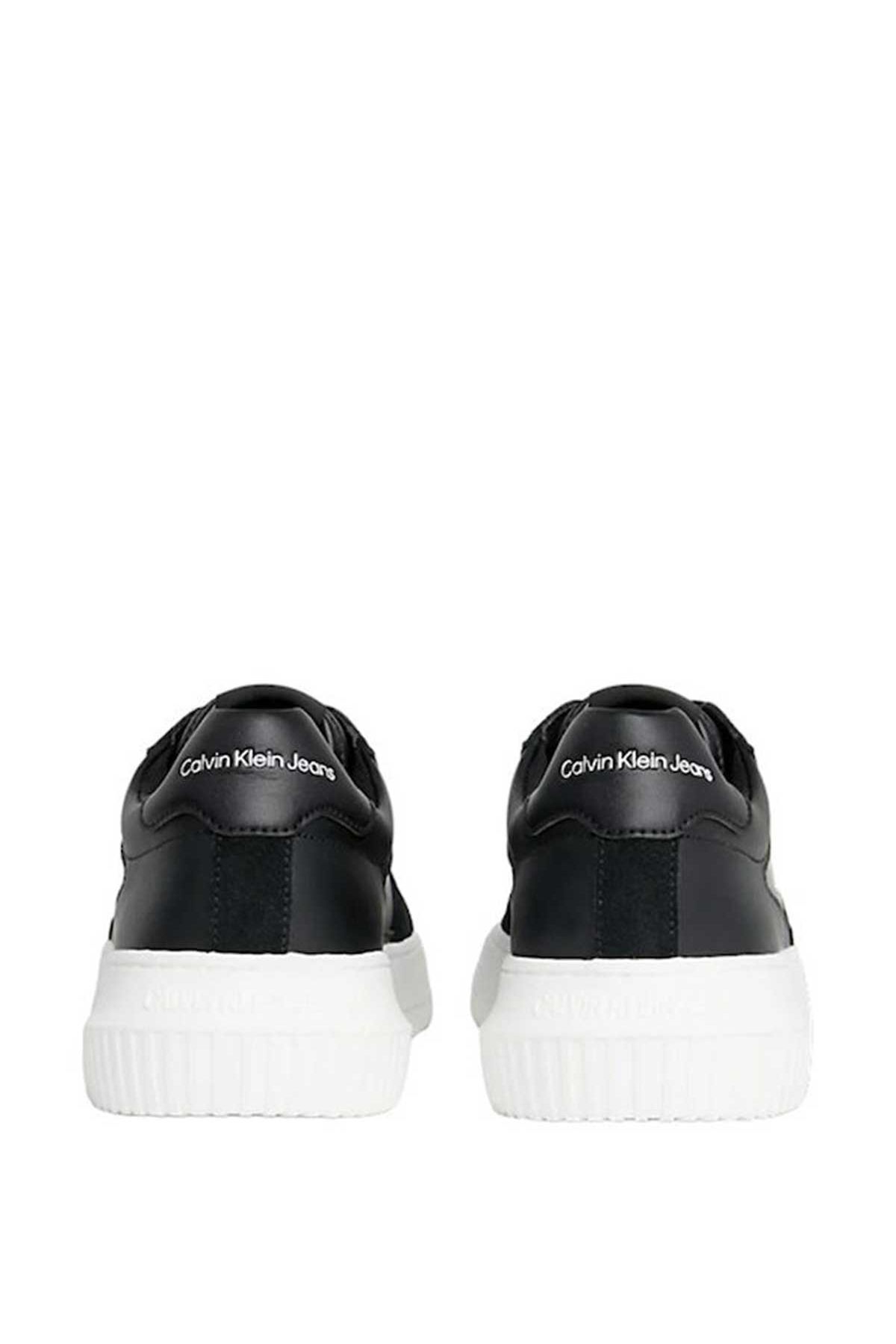 اسنیکر سفید مردانه Chunky Cup Lace Up کفش ورزشی YM0YM00970 Calvin Klein