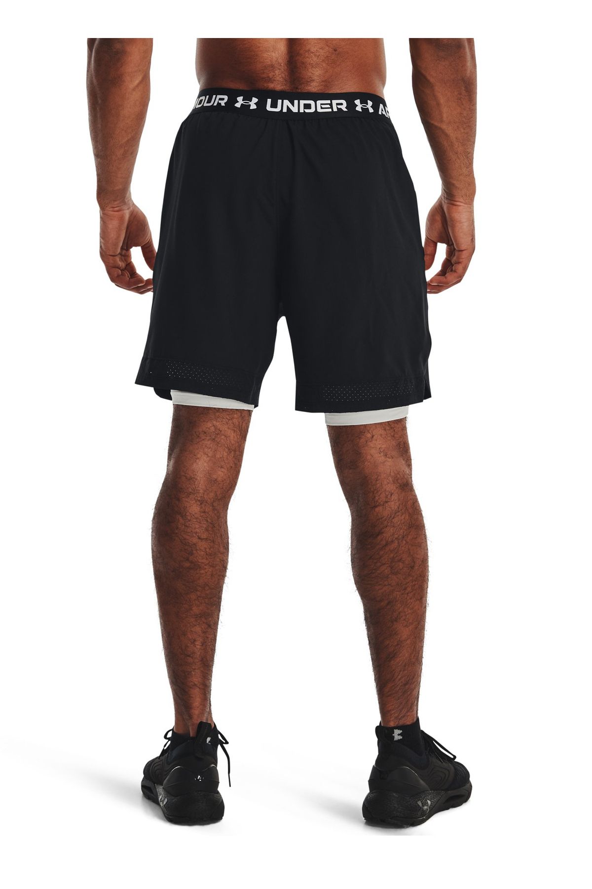 شلوارک و برمودا مشکی مردانه شورت ، م سیاه اورجینال Under Armour