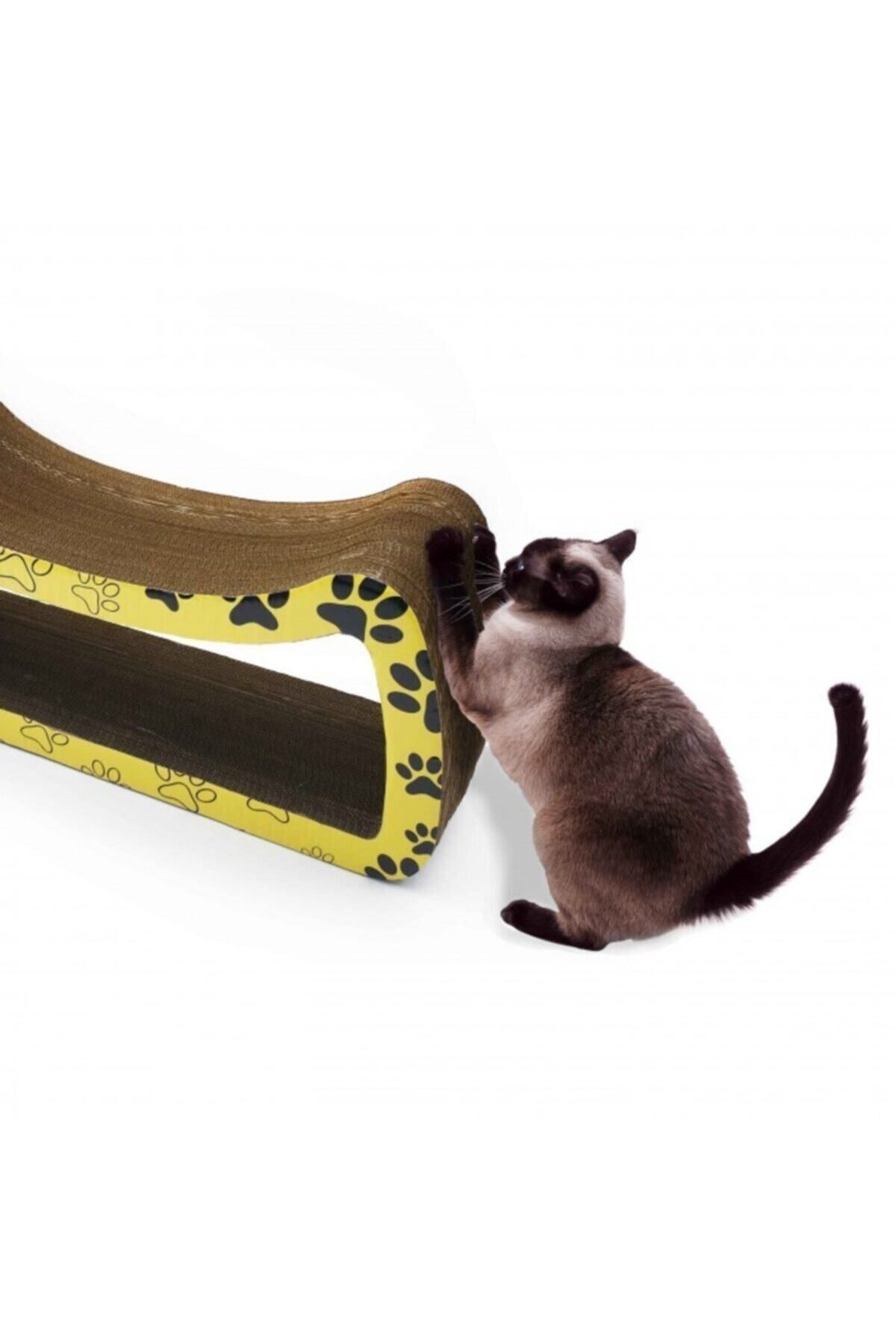 Artikel-Corrugated Cardboard, Cat Scratch Board 61x27x20cm, Cat Scratching Ramp 4