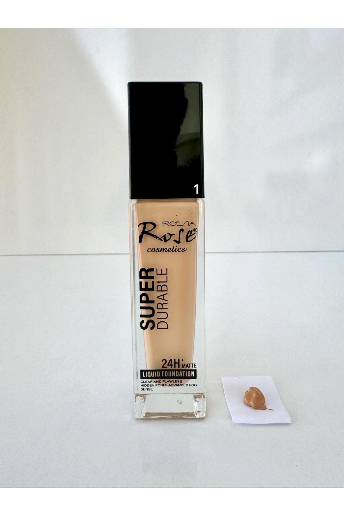 Roesıa Rose Cosmetics Rose Super Durable Fondöten