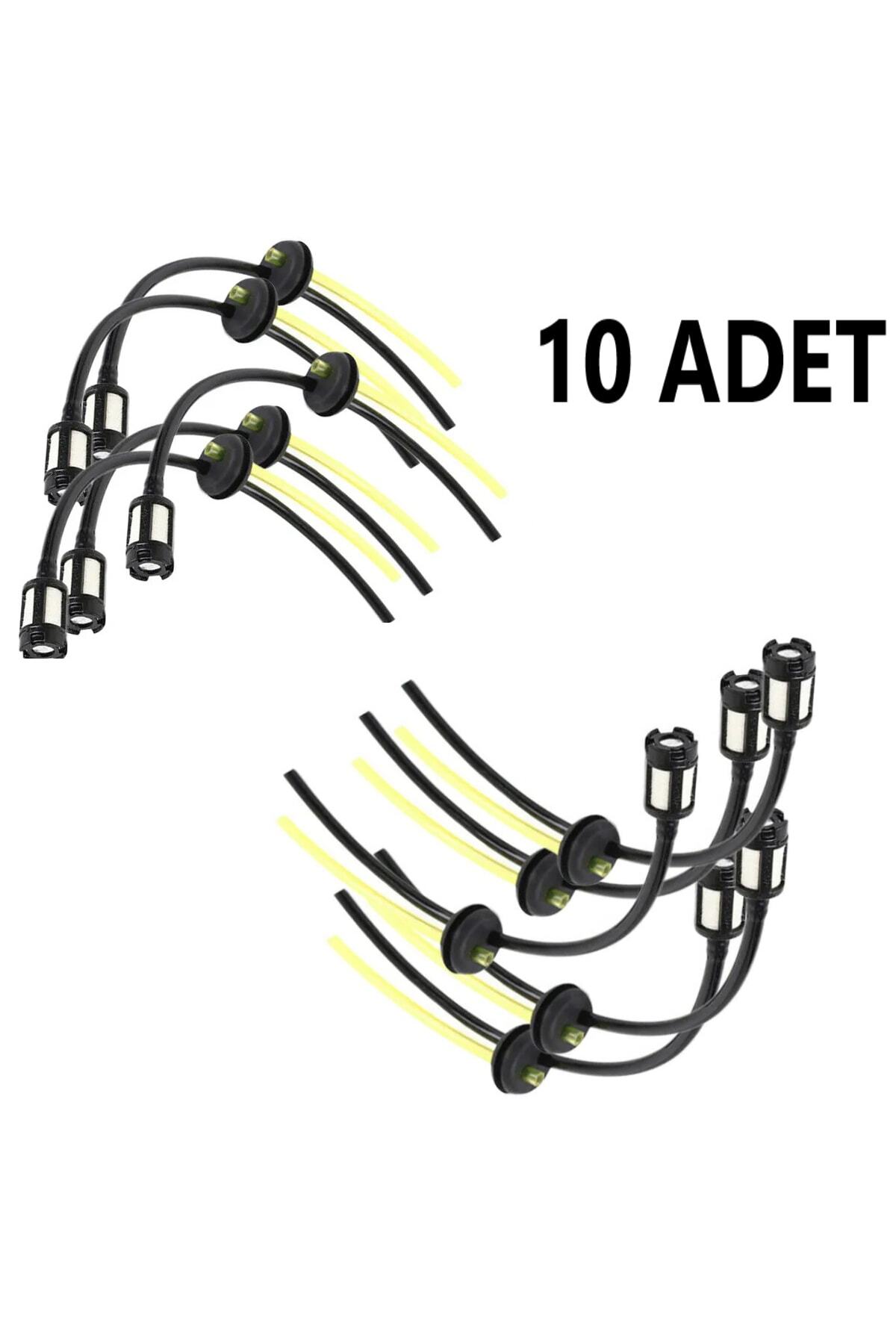 HİKON Algarden Motorlu Tırpan Benzin Deposu Hortum Seti 10lu Set