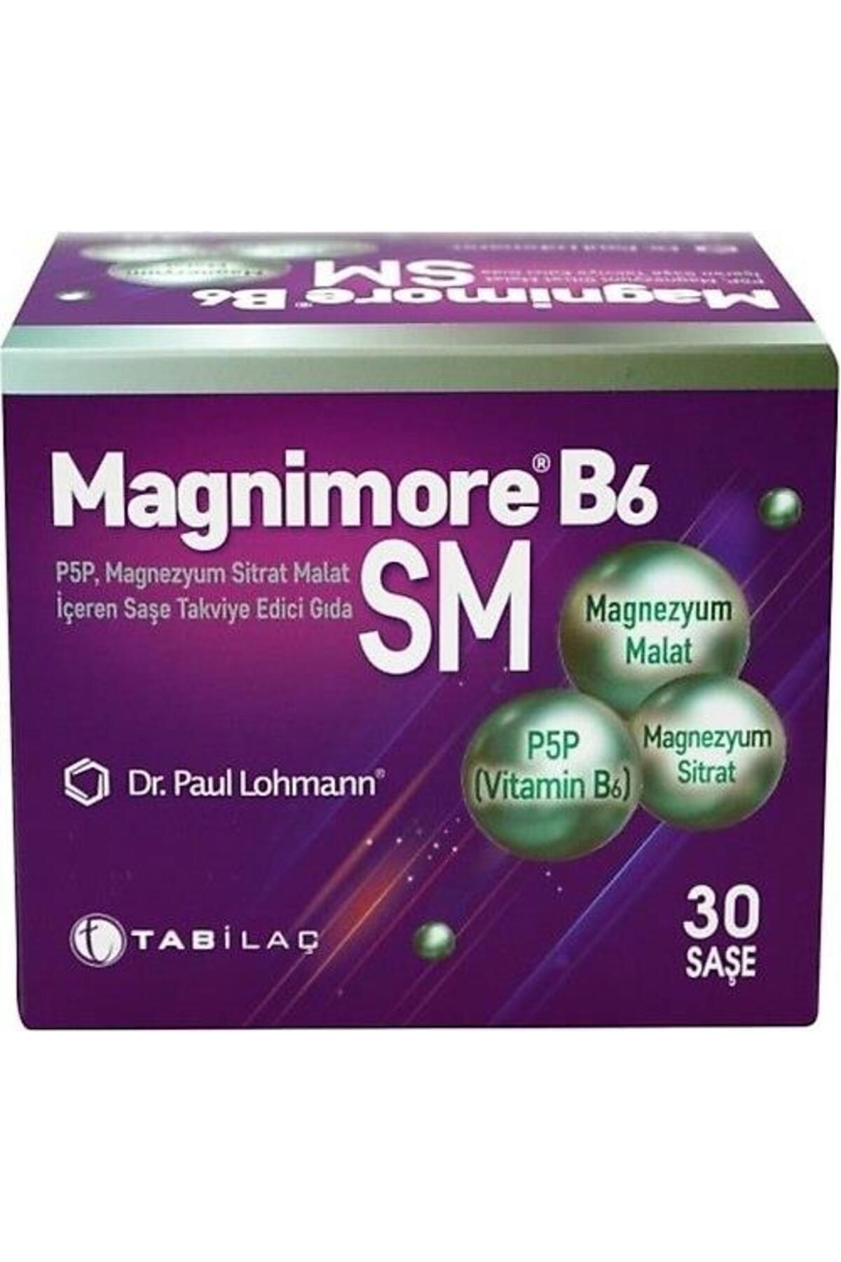 TAB İlaç Sanayi A.Ş Magnimore B6 см 30 саше 8680133001000