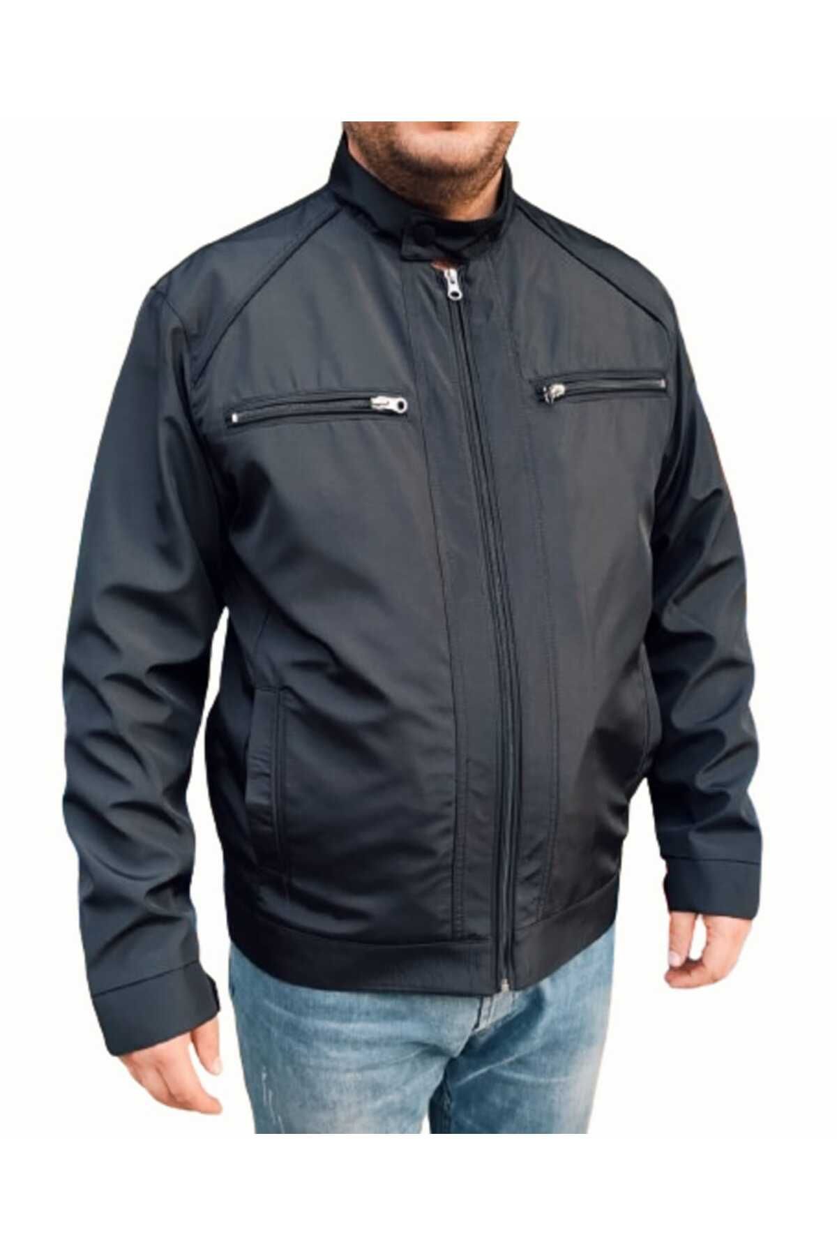 Ünal Giyim Büyük beden-Battal-yazlık erkek mont (bondit kumaş)  2XL-3XL-4XL-5XL