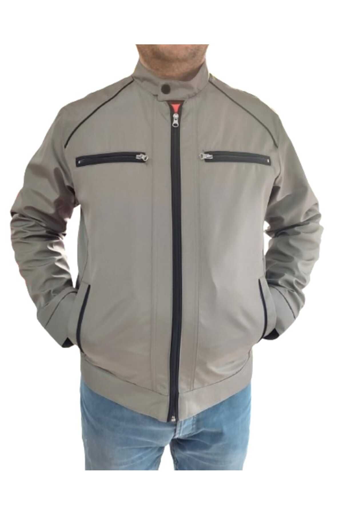 Ünal Giyim Büyük beden-Battal-yazlık erkek mont (bondit kumaş)  2XL-3XL-4XL-5XL