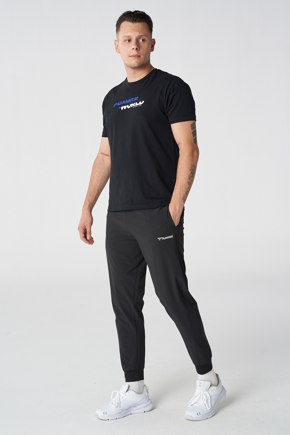 شلوار گرمکن ورزشی مردانه برند هومل hummel اصل TYCQ337JBN170601953503917 - تصویر 2