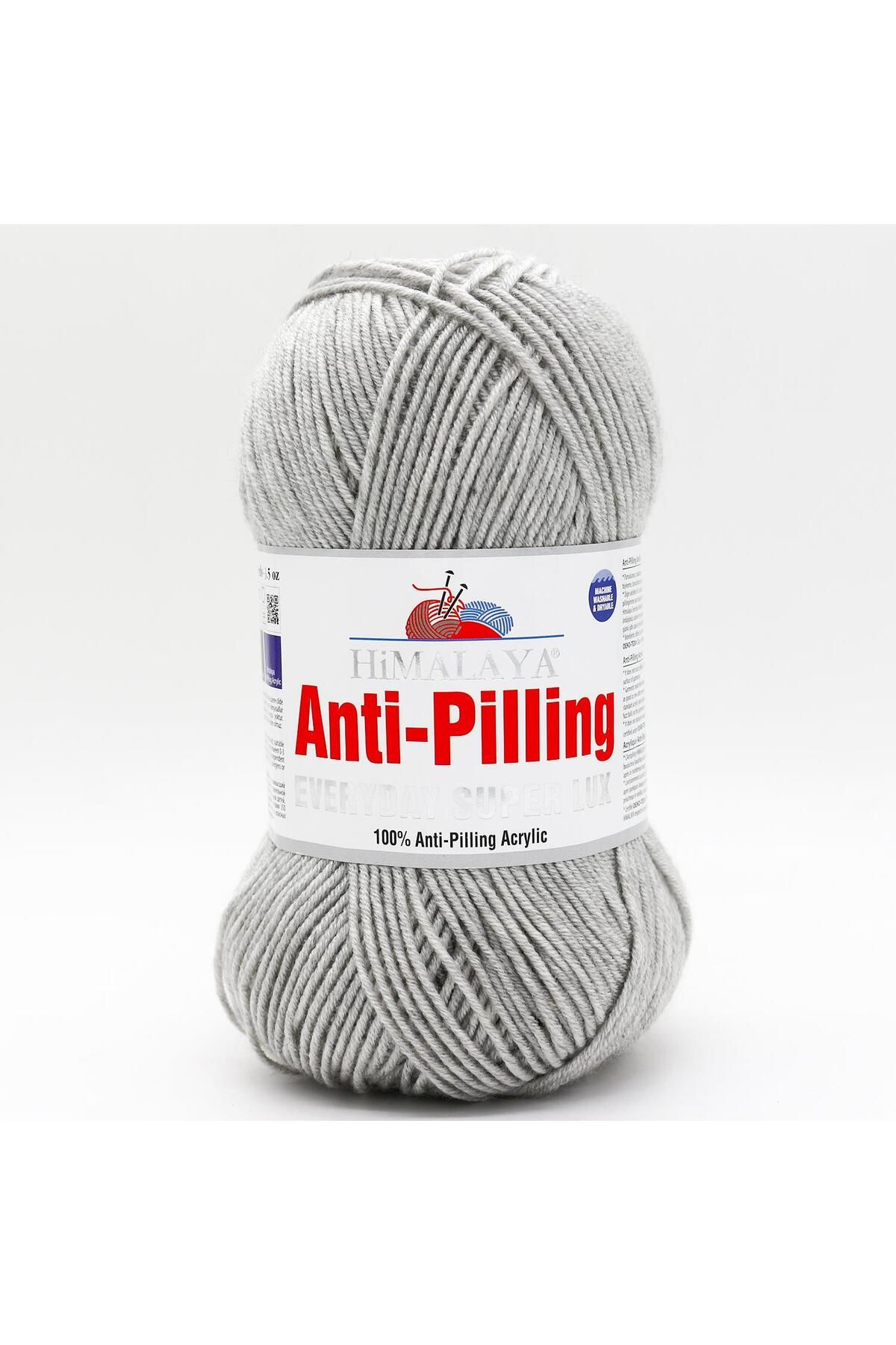 Himalaya-Ανοιχτό γκρι Super Lux Anti Pilling Νήμα Πλεκτικής - 73427 1