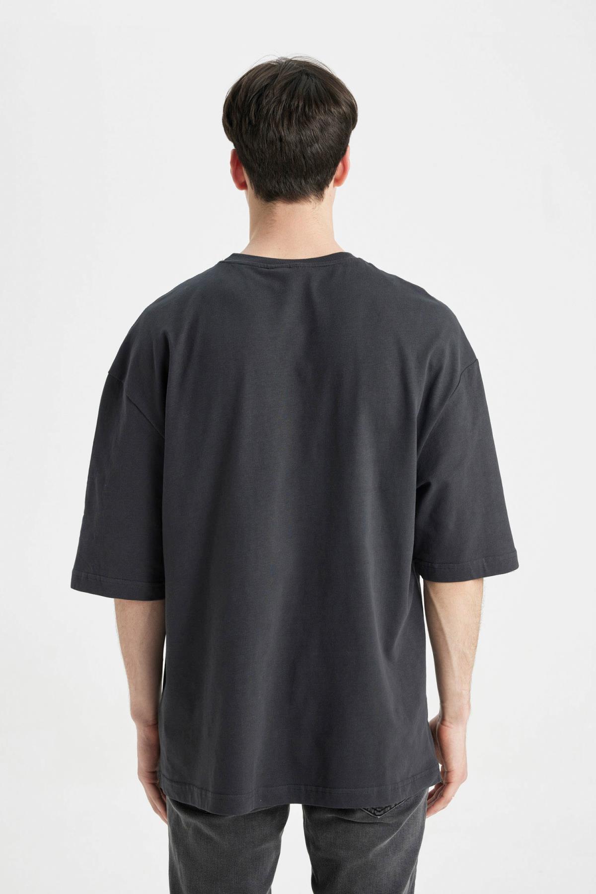 تی شرت مردانه دفاکتو | B8103AX24SM Defacto - Image 6