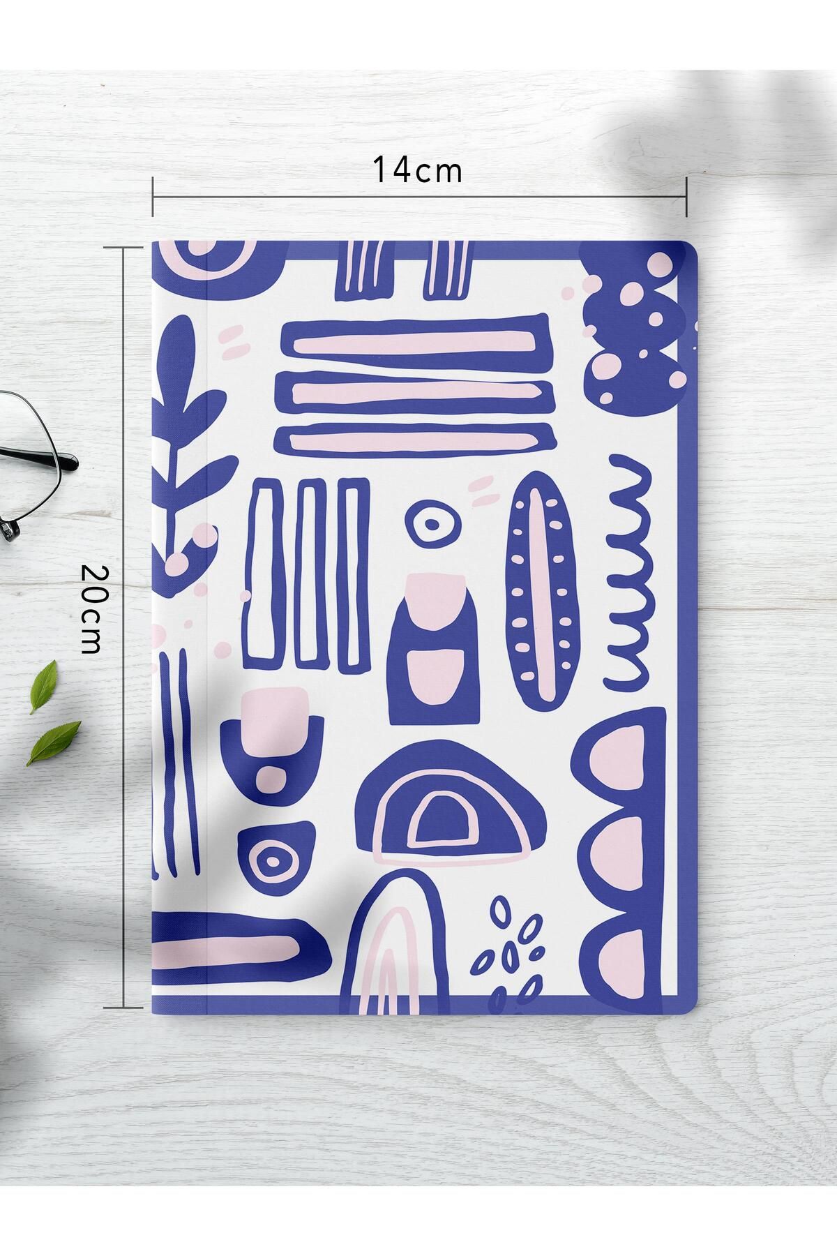 Postifull-Unlined Notebook Set, 3 Notepads, Notebook Journal Set, Memory Book, 64 Pages Medium Size 3