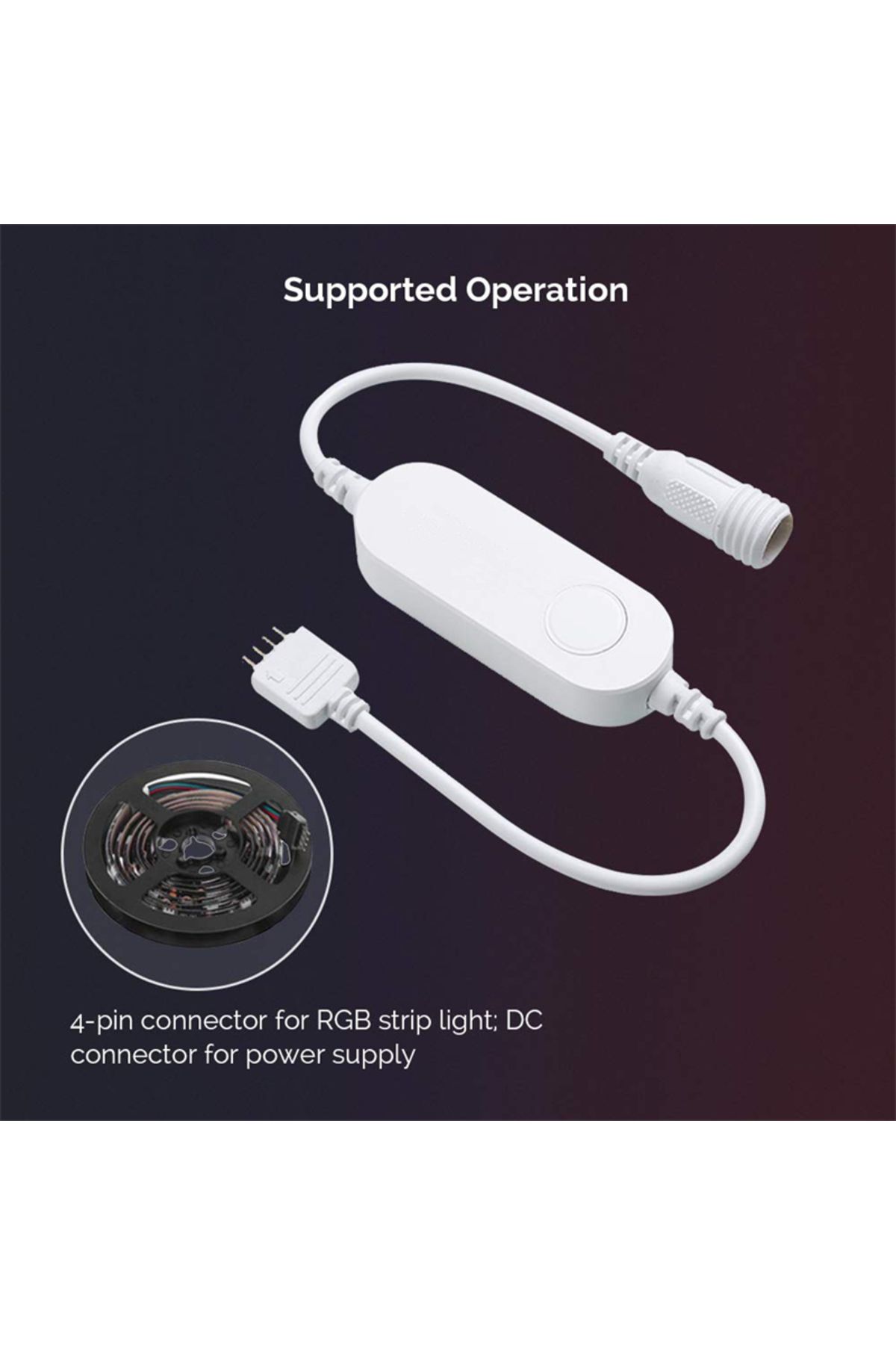 Choice-Tuya Rgb Controller Wifi Dimmer 12-24v Smartlife Controller For Rgb Led Strip 4pin Controller Wo... 6