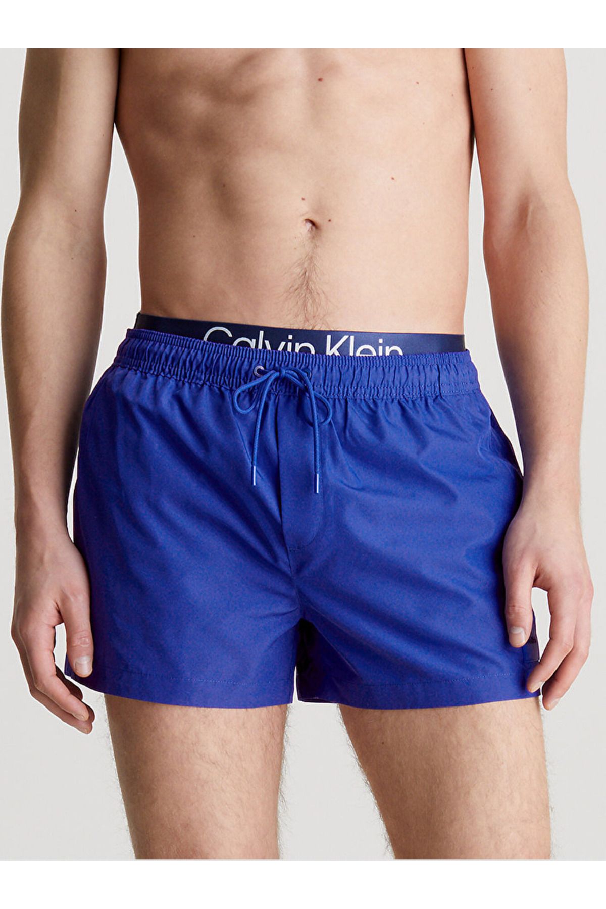 Calvin Klein CK Steel Double Waist Waistband Swim Shorts Trendyol